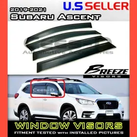 Out-22-wv-gt Breeze For 2019 2025 Subaru Ascent / Window Visors Deflector Shade Vent