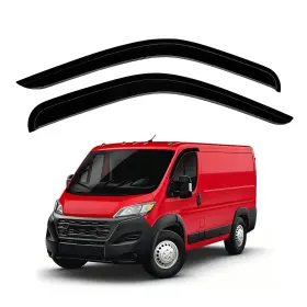 Canvcle Cav00021 Promaster Rain Guards - Window Ram 2014-present Black