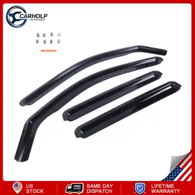 Carholp-autoparts 810151077130 Front And Rear Window Sun Visor Shades Rain Guards For 2022-2025 Ford Maverick