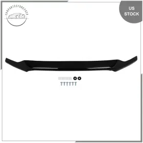 Ca177st654p Carpartsstore Fits 2015 2016-2019 Ford F-150 F150 Hood Flector Protector Bug Shield
