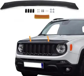 Cartechs 313101934953 Hood Deflector Bug Shield Fits Jeep Renegade 2015-2023 Front Guard Pro