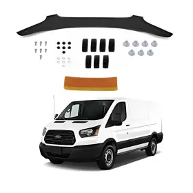 Cartechs 684402804057 Hood Deflector Bug Shield Fits Ford Transit 2014-2018 Front Guard Prot