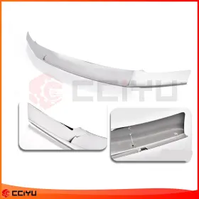 Z11768101g Cciyu For 2017-2021 Ford F250 F350 Super Duty Chrome Bug Shield Hood Deflector