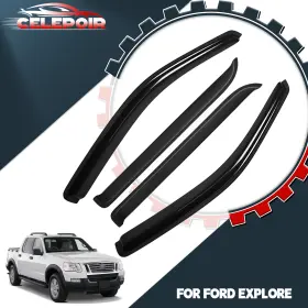 Fz-wd-fe024 Celepoir Fit 02-10 Ford Explorer 03-05 Aviator Window Visors Rain Sun Guard Deflector
