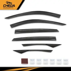 Gpl471295 Cheda Fit For Honda Accord 2018-2022 Window Visor Vent Rain Guards Deflectors 6 Pieces