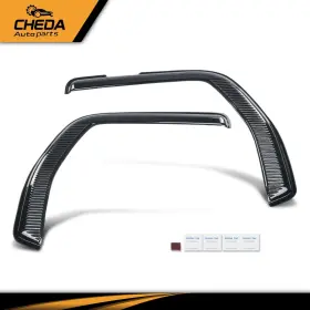 Gpl826343 Cheda Fit For Kenworth T680 T880 2012-2018 Windows Visors Vent Rain Guard Deflectors