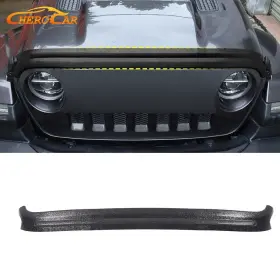 Cherocar2019ab08b20216825 Cherocar Hood Sandstone Baffle Deflector Guard Shield Plate Trim For Wrangler Jl Jt 2018