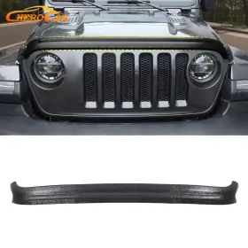 Cherocar2019ab08b20216893 Cherocar Hood Stone Guard Deflector Shield Plate Trim Decor For Jeep Wrangler Jl Jt 18