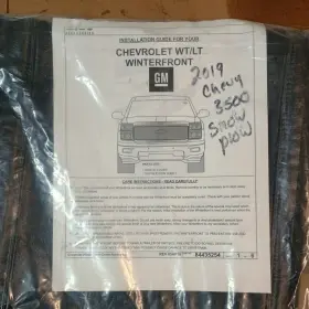 84435254 Chevrolet Wt/lt Winterfront 84435254. New Never Opened In Package