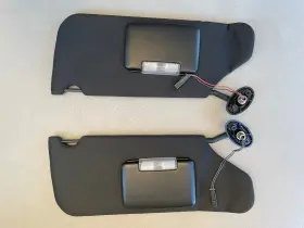 55361230ab Chrysler 2011 - 2014 200 Black Sun Visor Left Right Set Of 2