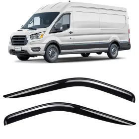414127lp Clim Art Incredibly Durable Rain Guards For Ford #n/a Transit 14-26