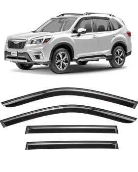 513035 Clim Art Rain Guards Vent Visors Shade For 2019-2024 Subaru Forester Base Premium