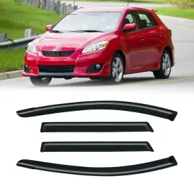 Cmvt Auto 146mv-tm0914-n Window Visor For 2009-2013 Toyota 09-13 Matrix/ 09-10 Vibe Dark Smoke