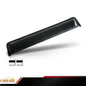 Cnnella043007 Cnnella-69 Rv Window Deflector And Sun Visor Fits 30 Inch Wide Smoke