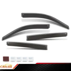 Cnnella0608027 Cnnella-69 In-channel Rain Guards Window Visor Fits 2019-2026 Chevy Silverado Crew Cab Cnnella0608027 Cnnella-69 In-channel Rain Guards Window Visor Fits 2019-2026 Chevy Silverado Crew Cab