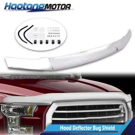 Ht-02abd1201asl Crossdesign Hood Deflector Bug Shield Protector Fit For 2017-2020 Ford F250 F350 Super Duty
