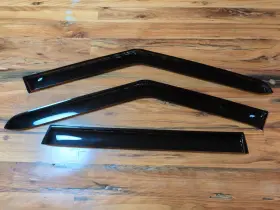 L10405 Ct Range Rover Sport 2005-2013 Wind Deflector Set 3 Pieces Missing Back
