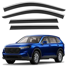 Cxzhazd Rgto016 Window Deflectors Honda Cr V 2023-2026 Shatterproof Rain Guards 4pcs Steel