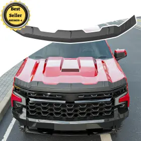 Czmenghe 733039573404 Hood Protector Compatible With 2019-2024 Chevy Silverado 1500 Shield Tpe