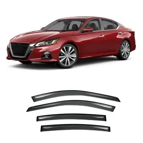 94205 D&o Motor Sun/rain Guards Window Fit For 19-22 Nissan Altima Sedan Wind Deflector 4pc