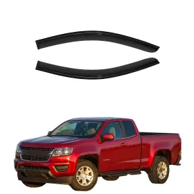 Hc92232vv D&o Motor 3d Window Visor Fit Colorado Canyon Extended Cab Guard Vent Deflector 2pc