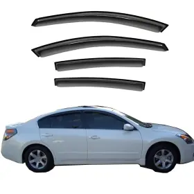 Hc94017vv D&o Motor Smoke Window Visors Fit 04-08 Nissan Maxima Vent Tint Sun/rain Guard 4pcs