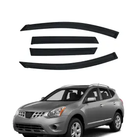 Hc94076vv D&o Motor 4pcs Sun/rain Guard Window Visors Fit 09-13 Nissan Rogue Vent Shade