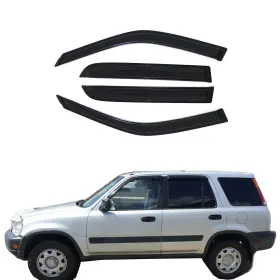 Hc94113vv D&o Motor 4pcs Smoke Vent Visor For 97-01 Honda Crv Sun/rain Guards Window Visors