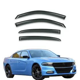 Hc94313vv D&o Motor Window Visor Fit 11-20 Dodge Charger Vent Shade Sun Rain Guards Smoke 4pc