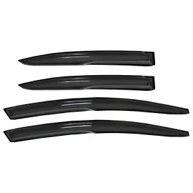 D&o Motor Hc94462muvv Rain Guards Window Visor Deflector For 12-15 Honda Civic Sedan Vent Shade 4pc
