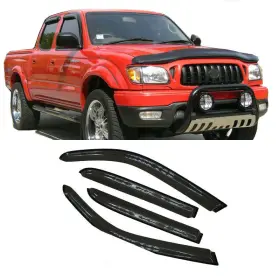 Hc94710vv D&o Motor Window Visors Fit 04-06 Toyota Tundra Double Cab Vent Visor Sun/rain Guard 4pcs