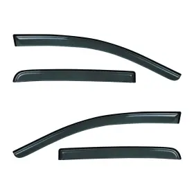 Hc94977vv D&o Motor Rain Guard Window Visor Deflector For 17-21 Nissan Titan 16-21 Xd Crew Cab