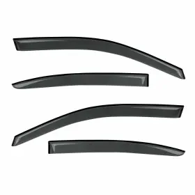 Ot065da4x1s D&o Motor Window Visor Sun Rain Guards Smoke Fit 08-14 Dodge Avenger Sedan Vent 4pc