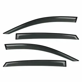 Ot198da4x1s D&o Motor Window Vent Visor Deflector Sun Rain Guards For 18-20 Honda Accord Sedan Smoke