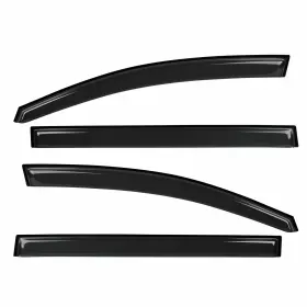 Ot203da4x1s D&o Motor Window Visor Sun Rain Guards Smoke For 11-17 Honda Odyssey Wind Deflector 4pc