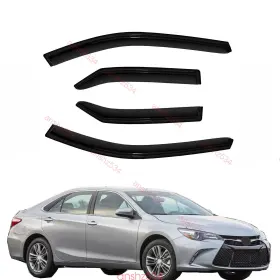 Ou629da4xs D&o Motor Sun/rain Guards Window Visor Deflector Fit 15-17 Toyota Camry Sedan Vent