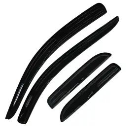 Wv623xj D&o Motor Sun/rain Guard For 02-08/09 Ram Quad/crew Cab Vent Visor Smoke Window 4pcs