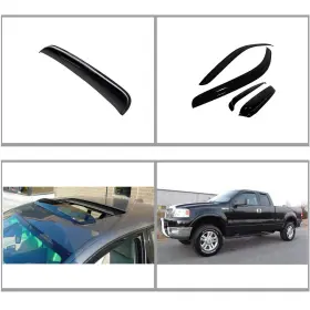 Wv808rn110xj D&o Motor Vent Shade Window Sun/moon Roof Visors Fit F250 Light Duty/f150 Super Cab 5pcs