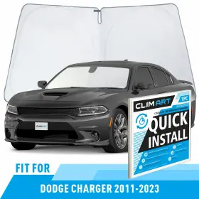 Ws5024 Dodge Front Auto Windshield Cover Car Sun Shade For 2011-2023 Charger