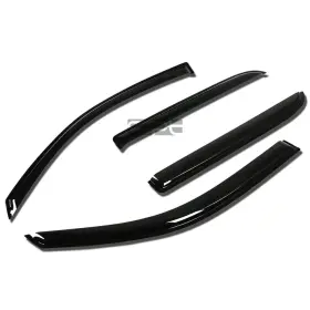 Dpt-wvs019 Dpt Motorsports Fit 02-08 Trailblazer 4dr Smoke Tint Window Visor/wind Deflector Vent Rain Guard