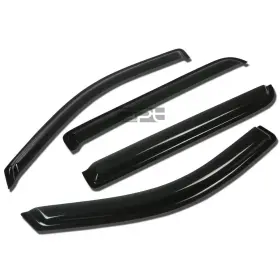 Dpt-wvs040 Dpt Motorsports Fit 04-08 F150 Super Crew Smoke Tint Window Visor/wind Deflector Vent Rain Guard