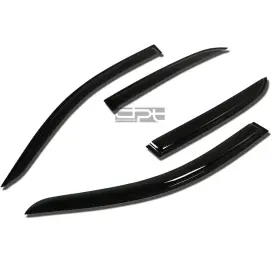 Dpt-wvs052 Dpt Motorsports Fit 03-07 Accord 4dr Cm Smoke Tint Window Visor/wind Deflector Vent Rain Guard