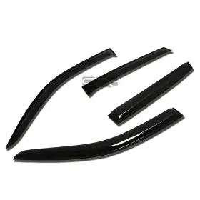 Dpt-wvs060 Dpt Motorsports Fit 05-09 Jm Gl/se Smoke Tint Window Shade Visor/wind Deflector Vent Rain Guard