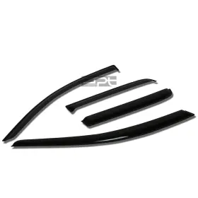 Dpt-wvst20097 Dpt Motorsports Fit 14-17 Mirage Hatch Smoke Tint Window Visor/wind Deflector Vent Rain Guard