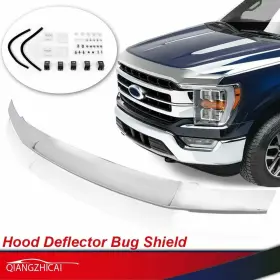Ds-auto-parts Dsa522490 Fit For 17-20 Ford F-250 F350 F450 F550 Super Duty Hood Shield Bug Deflector New