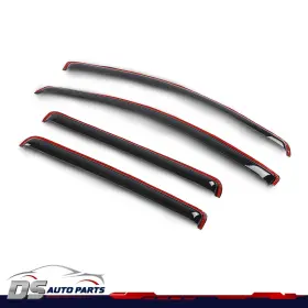 Dsa862635 Ds-auto-parts In-channel Window Visors Rain Guards Fit For 2023-2025 Gmc Canyon Chevy Colorado