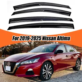 Hy009117 Dtangor For 2019-2025 Nissan Altima Window Visor Wind Deflector Sun Shade In-channel