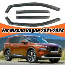 Hy009199 Dtangor For Nissan Rogue 21-24 Window Visors Weather Shields Wind Deflectors In-channel