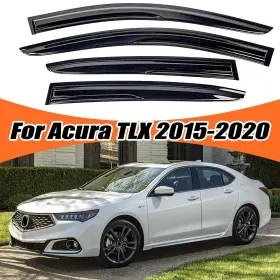 Dtangor Hy009746 Fit Acura Tlx 2015-2020 Weather Shield Wind Deflector Rain Guard Vent