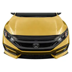 116347 Duraflex For Honda Civic 2016-2021 Ebs Style Black Fiberglass Bug Deflector